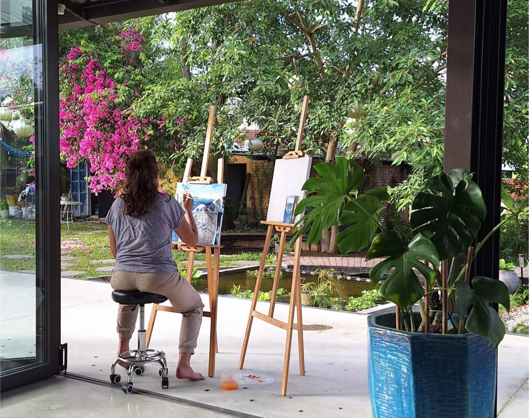 7 Day Open Studio Art Retreat: Finding Your Abstract Voice photo 6